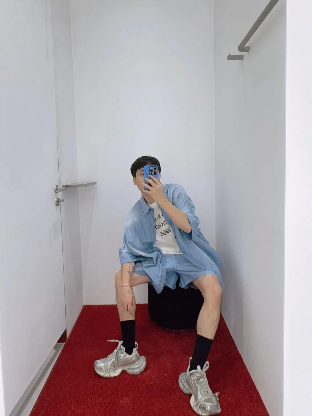 ACNE 27FW YHLNMXZ 003 반팔셔츠 9