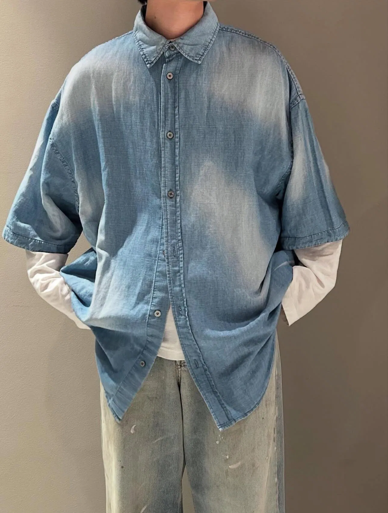 ACNE 27FW YHLNMXZ 003 반팔셔츠 11