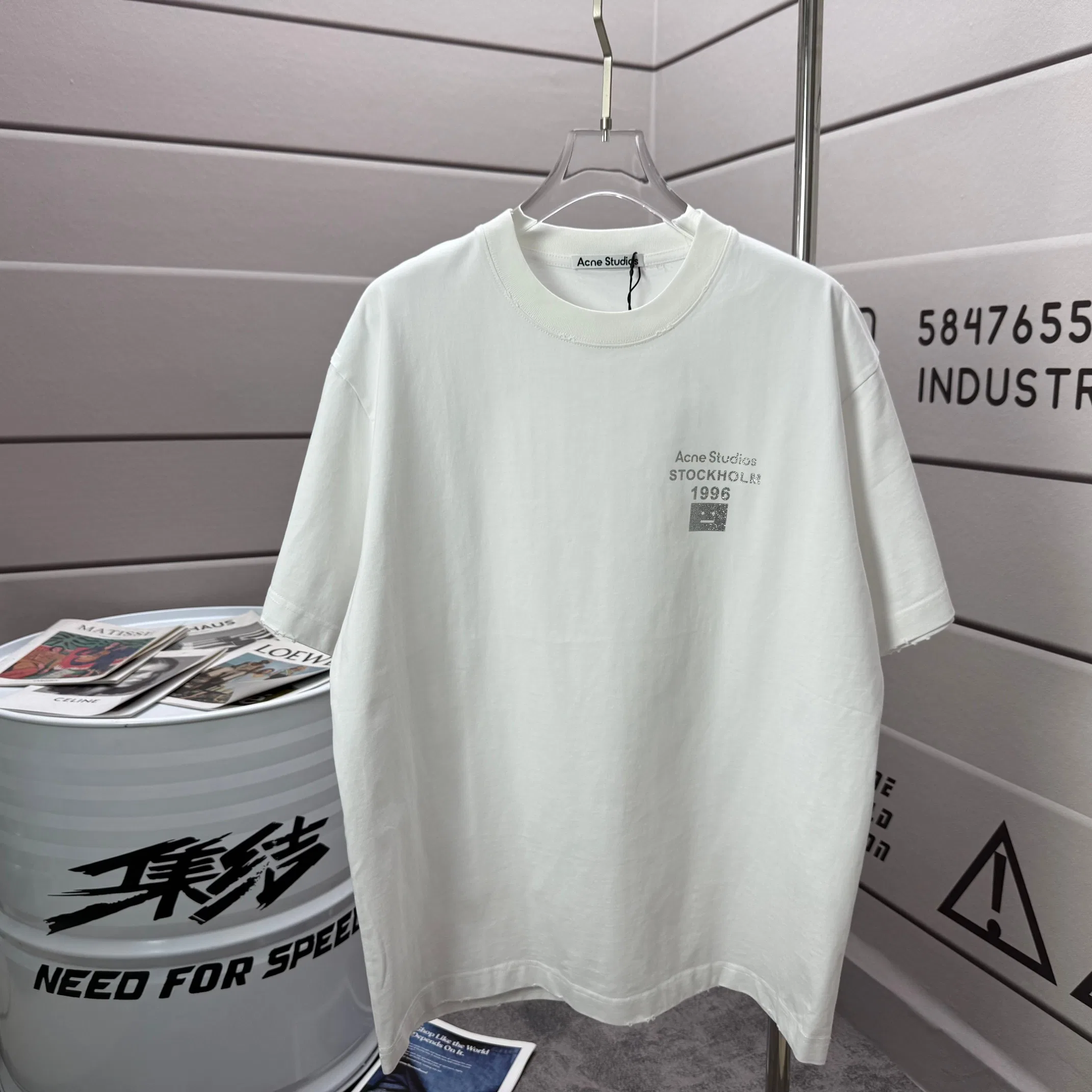 ACNE 27FW YSCEBJX 001 반팔티셔츠 35