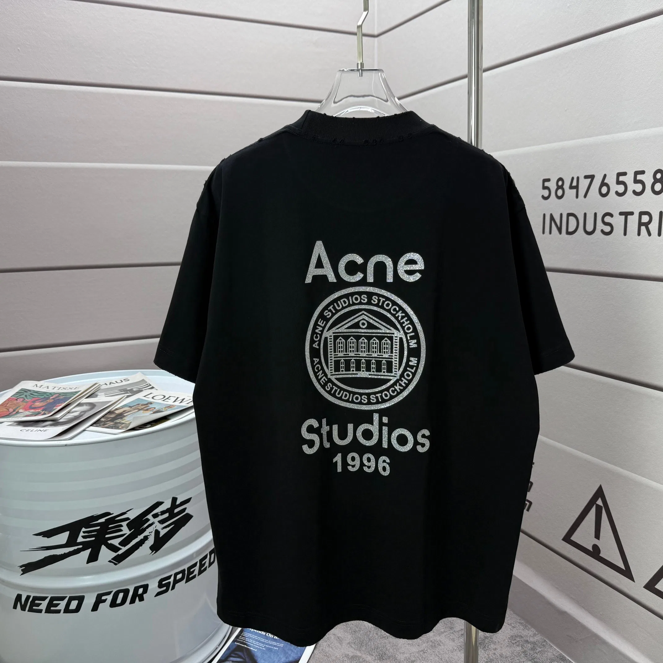 ACNE 27FW YSCEBJX 001 반팔티셔츠 45