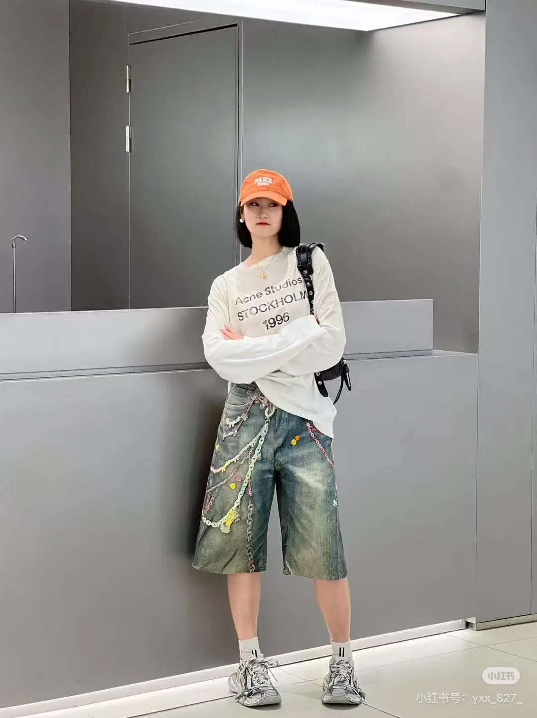 ACNE 27FW ZJFCTMT 007 데님숏츠 15