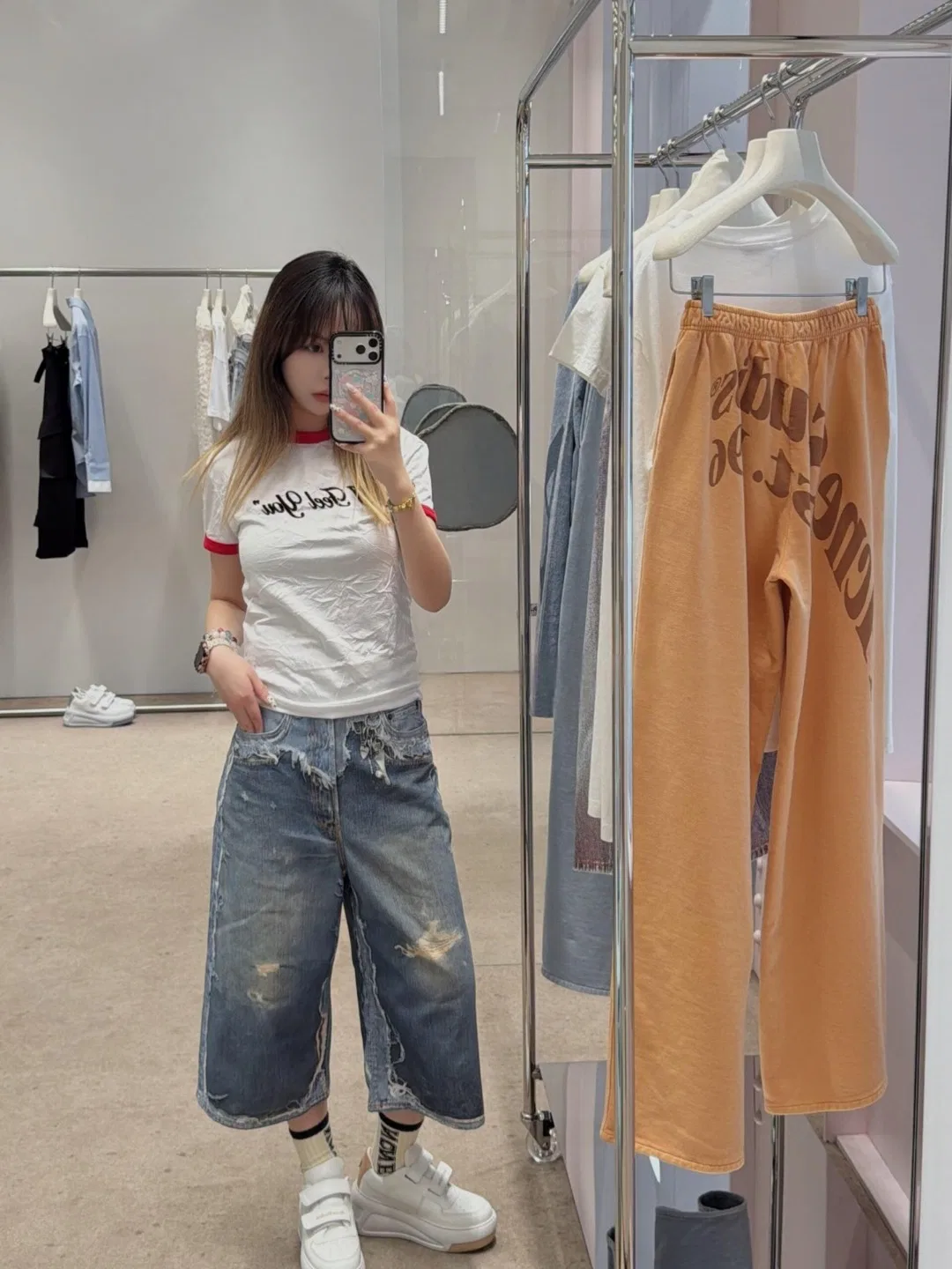 ACNE 27FW ZJFCTMT 008 데님숏츠 8