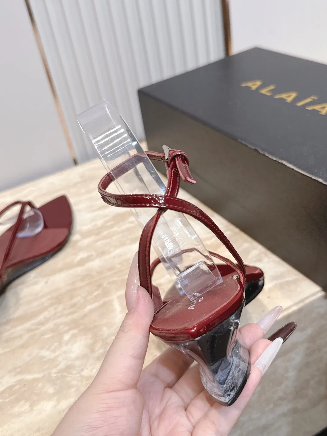 ALAIA 27FW WAUSUNH 010 구두 33