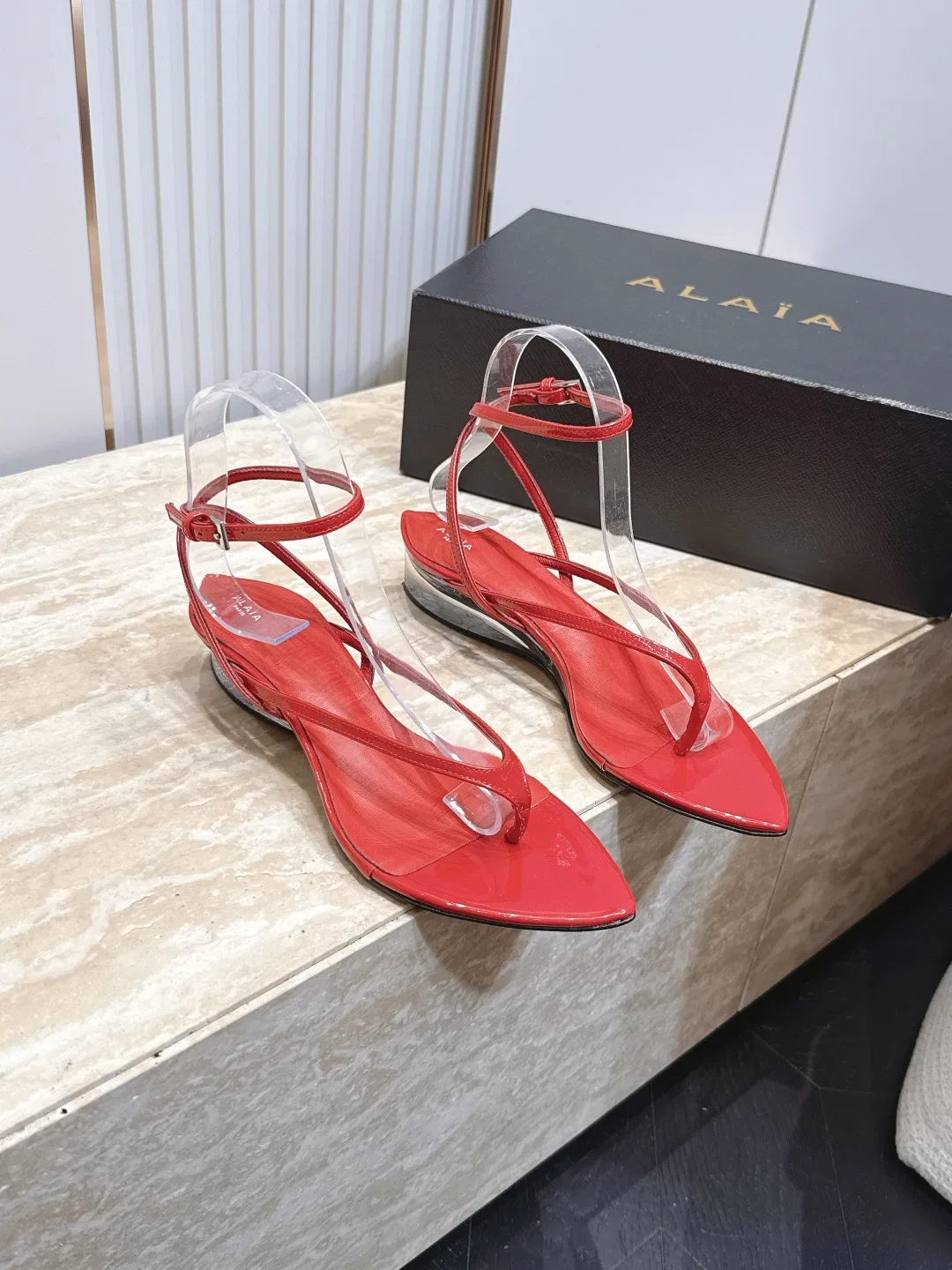 ALAIA 27FW WAUSUNH 010 구두 35