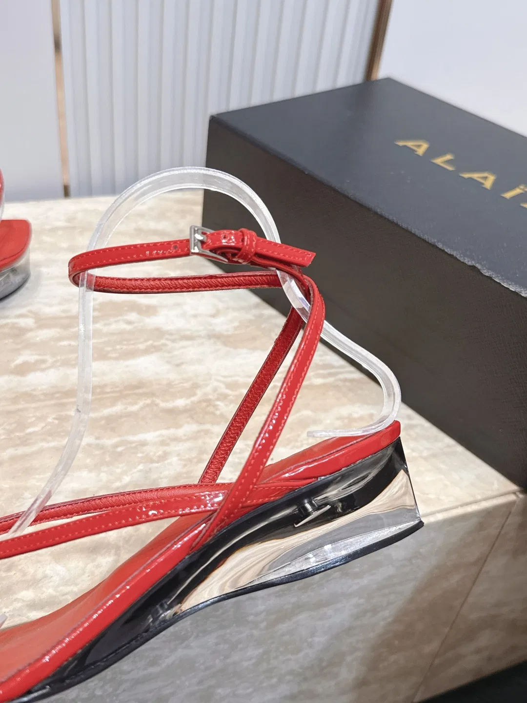 ALAIA 27FW WAUSUNH 010 구두 38