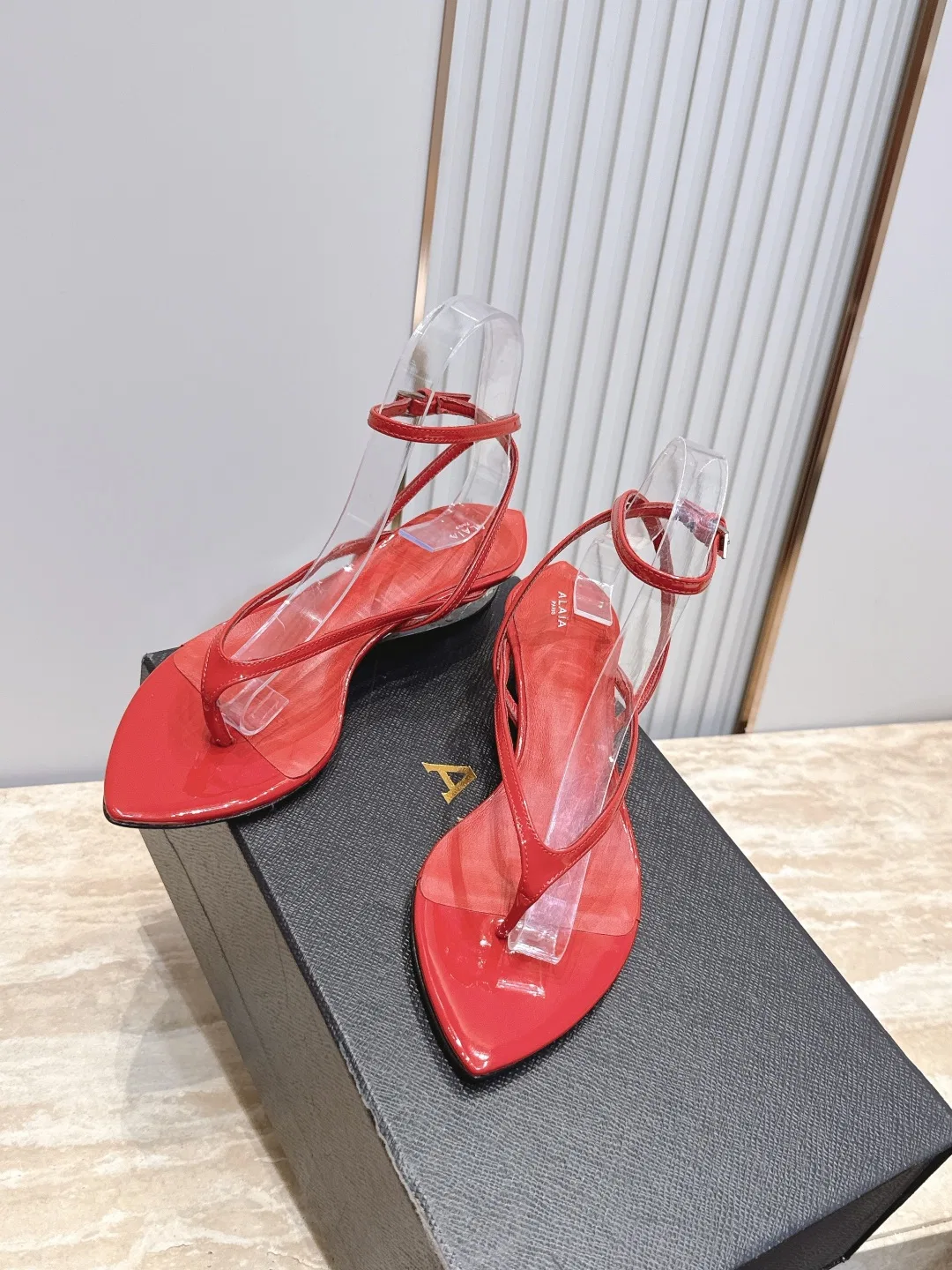 ALAIA 27FW WAUSUNH 010 구두 40