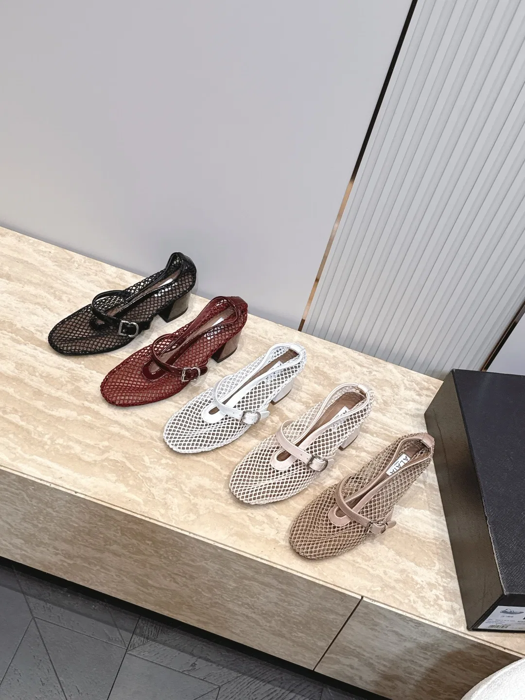ALAIA 27FW WAUSUNH 011 구두 42