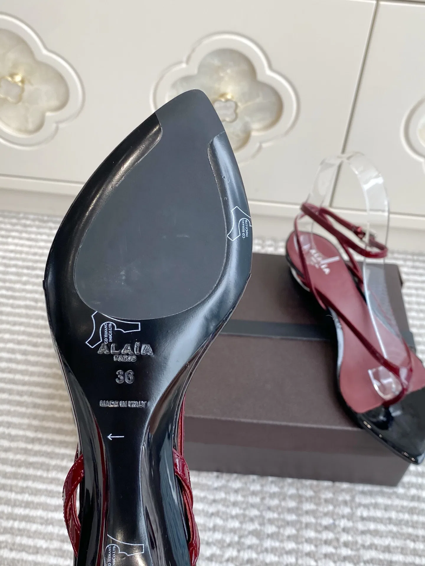 ALAIA 27FW WAUSUNH 012 구두 13