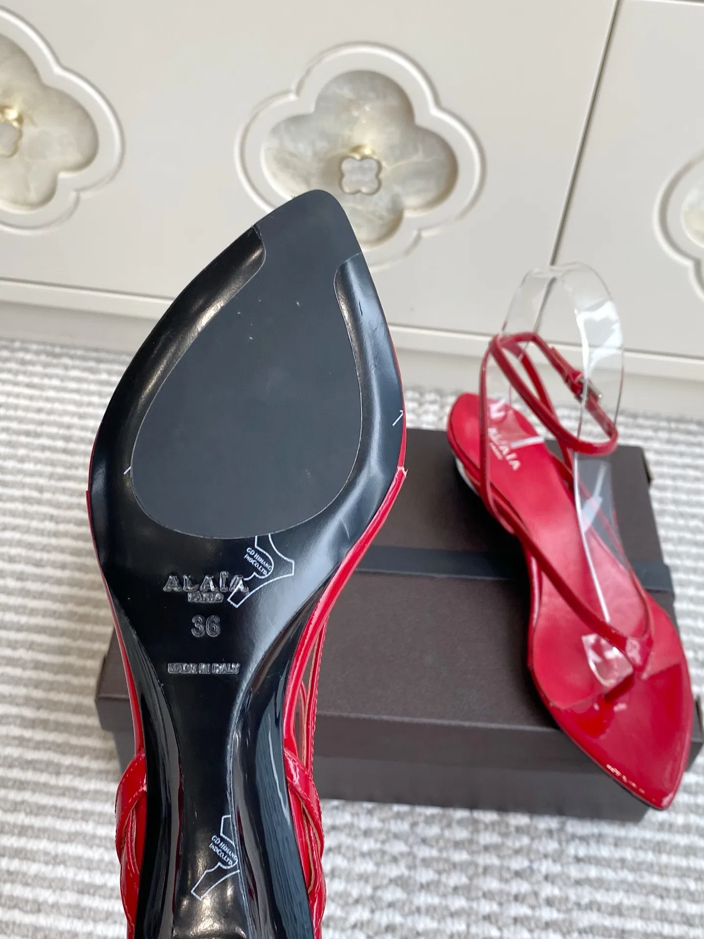 ALAIA 27FW WAUSUNH 012 구두 26