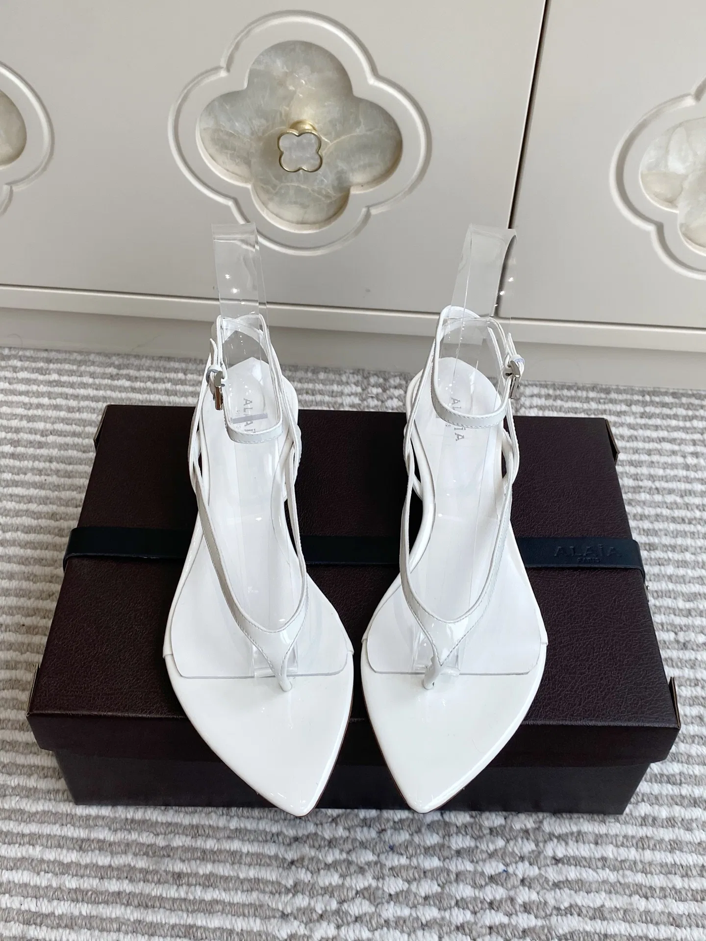ALAIA 27FW WAUSUNH 012 구두 27