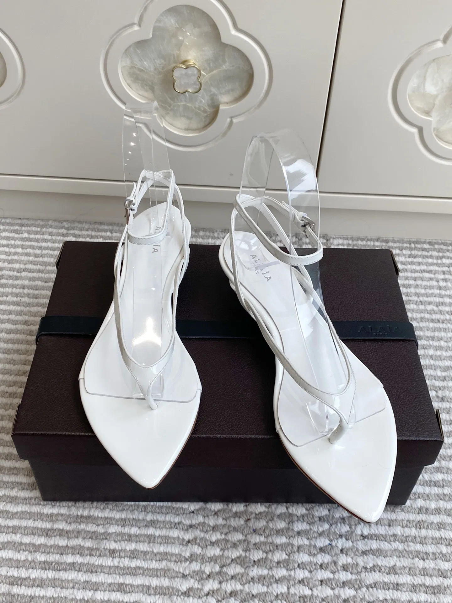ALAIA 27FW WAUSUNH 012 구두 28