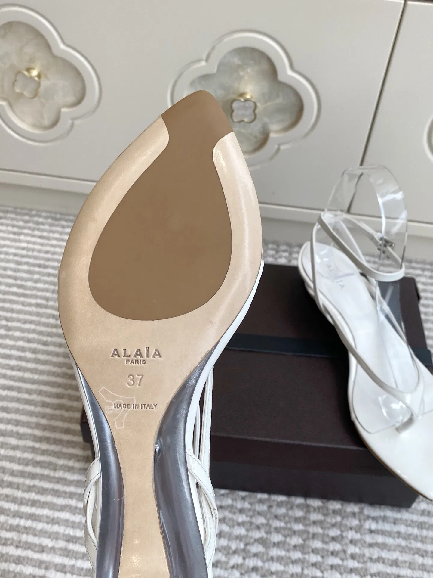 ALAIA 27FW WAUSUNH 012 구두 33