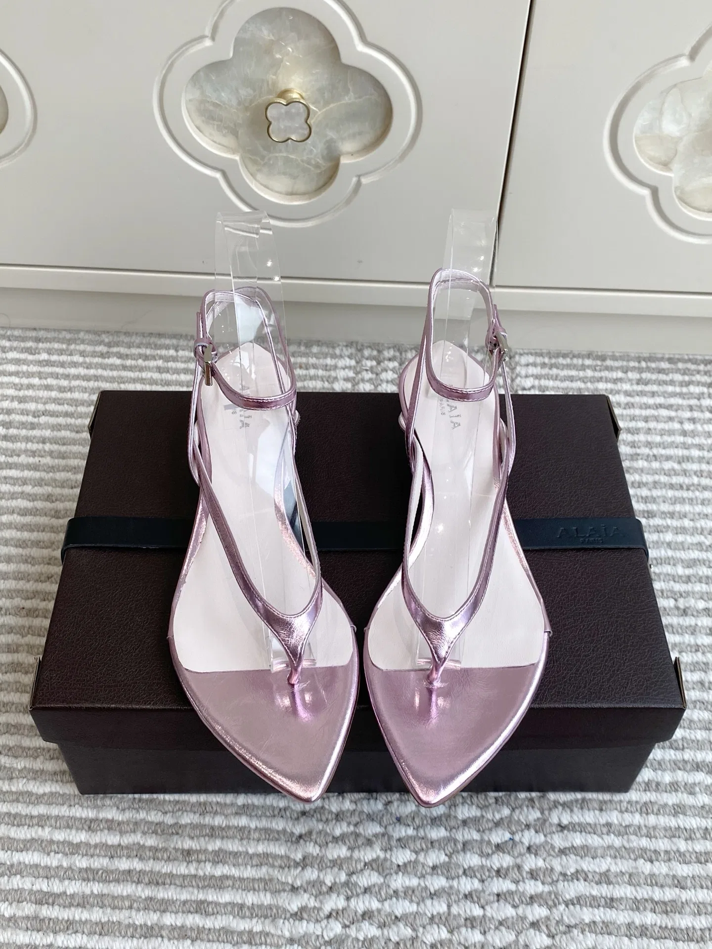 ALAIA 27FW WAUSUNH 012 구두 41