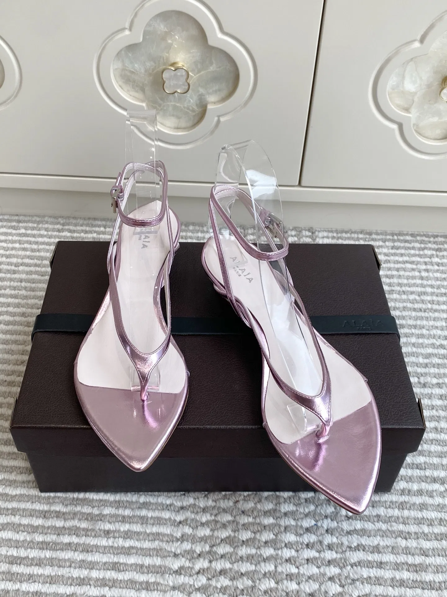 ALAIA 27FW WAUSUNH 012 구두 43