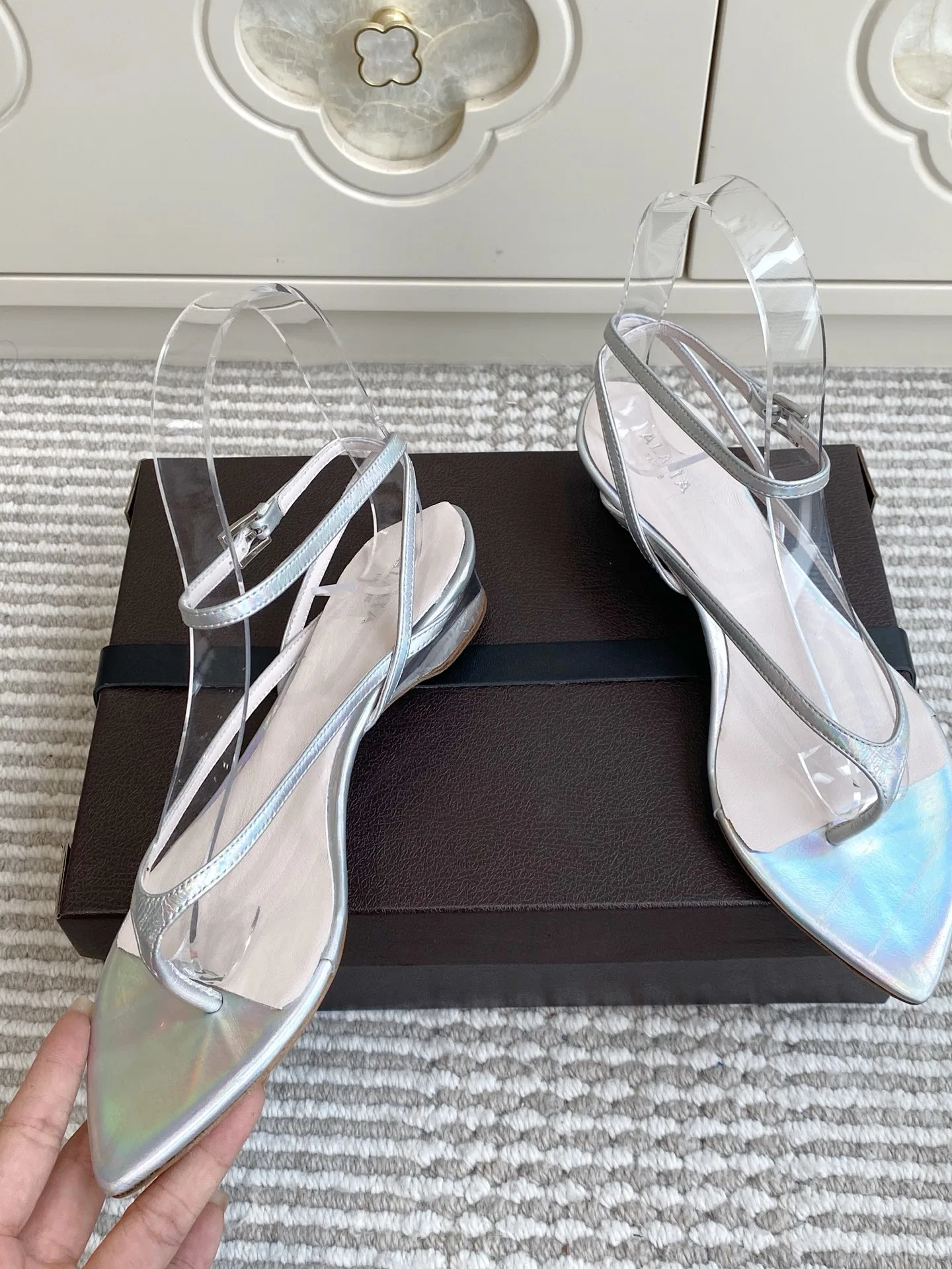ALAIA 27FW WAUSUNH 012 구두 48