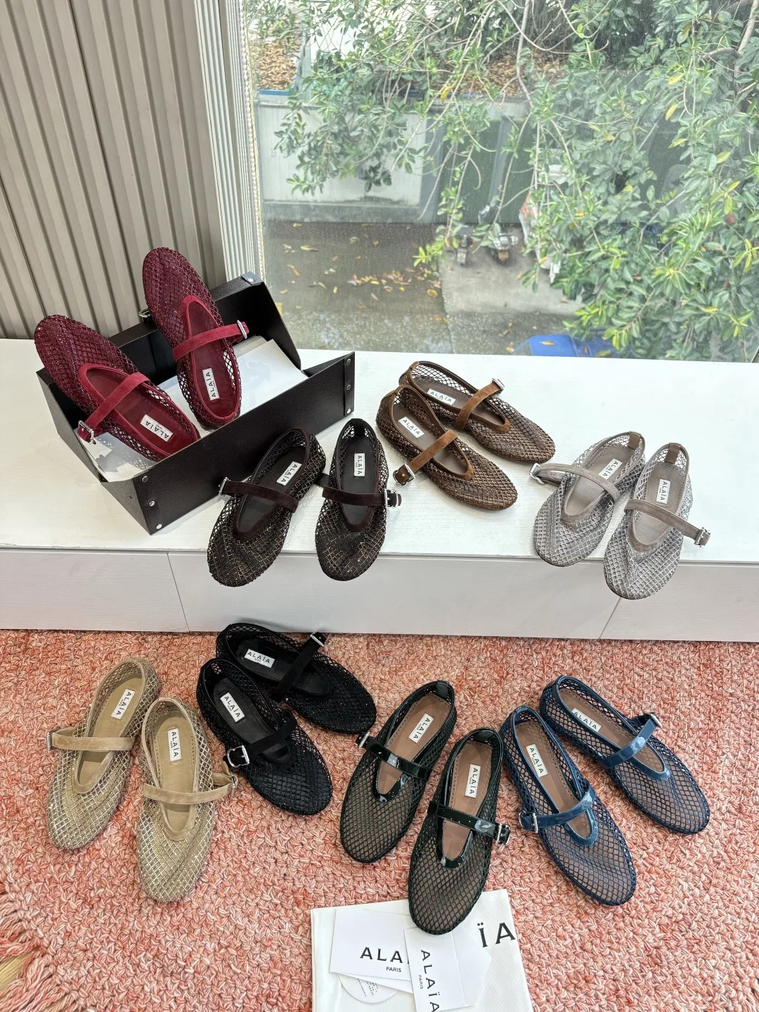 ALAIA 27FW WAUSUNH 013 플랫슈즈 35
