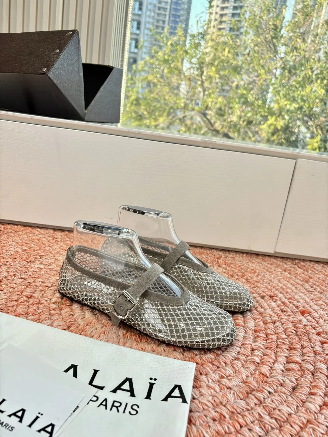 ALAIA 27FW WAUSUNH 013 플랫슈즈 40