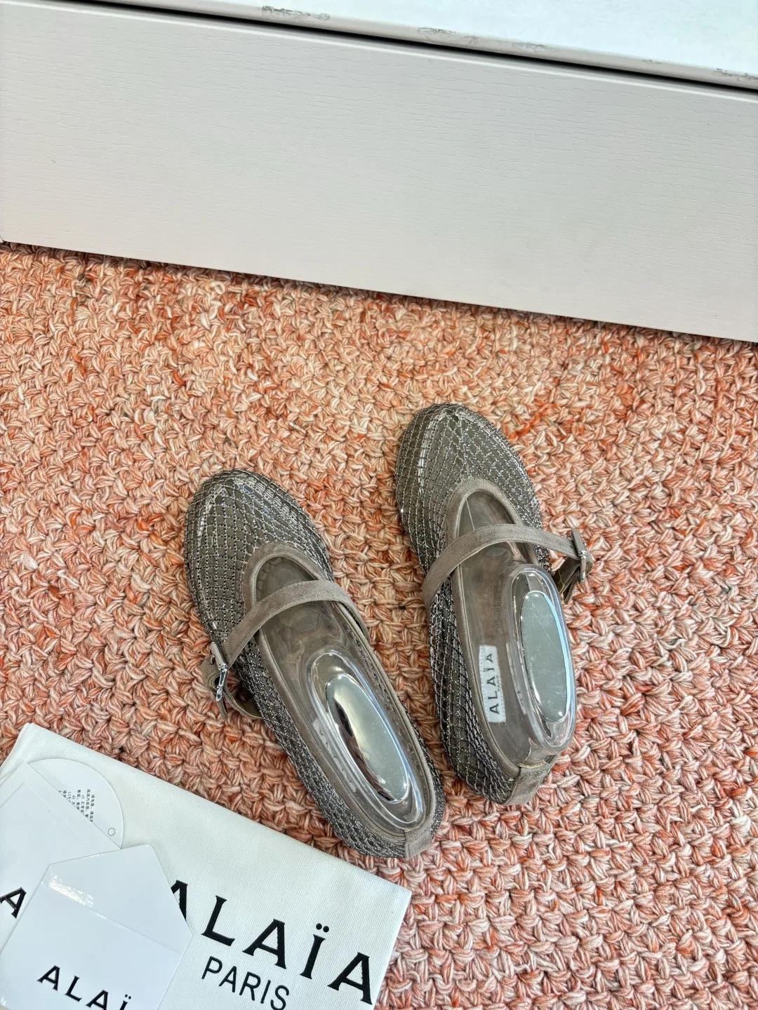 ALAIA 27FW WAUSUNH 013 플랫슈즈 50