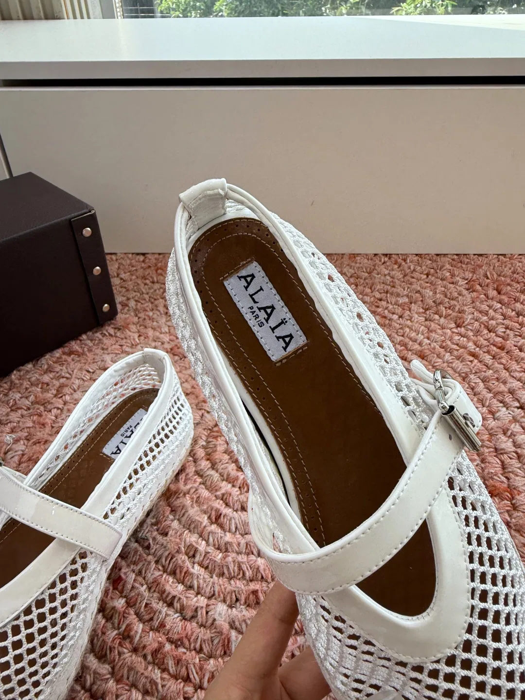 ALAIA 27FW WAUSUNH 014 플랫슈즈 25