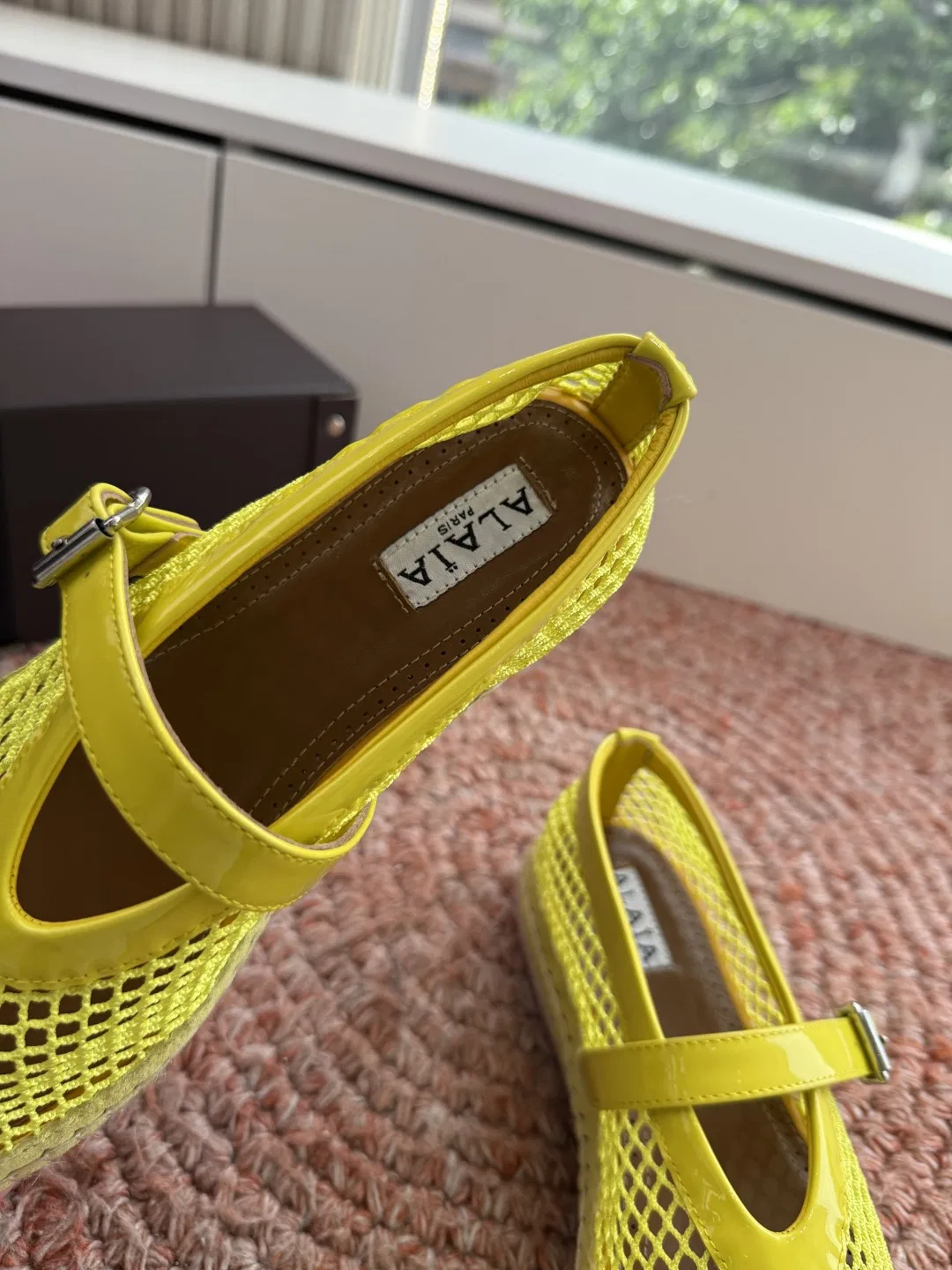 ALAIA 27FW WAUSUNH 014 플랫슈즈 34