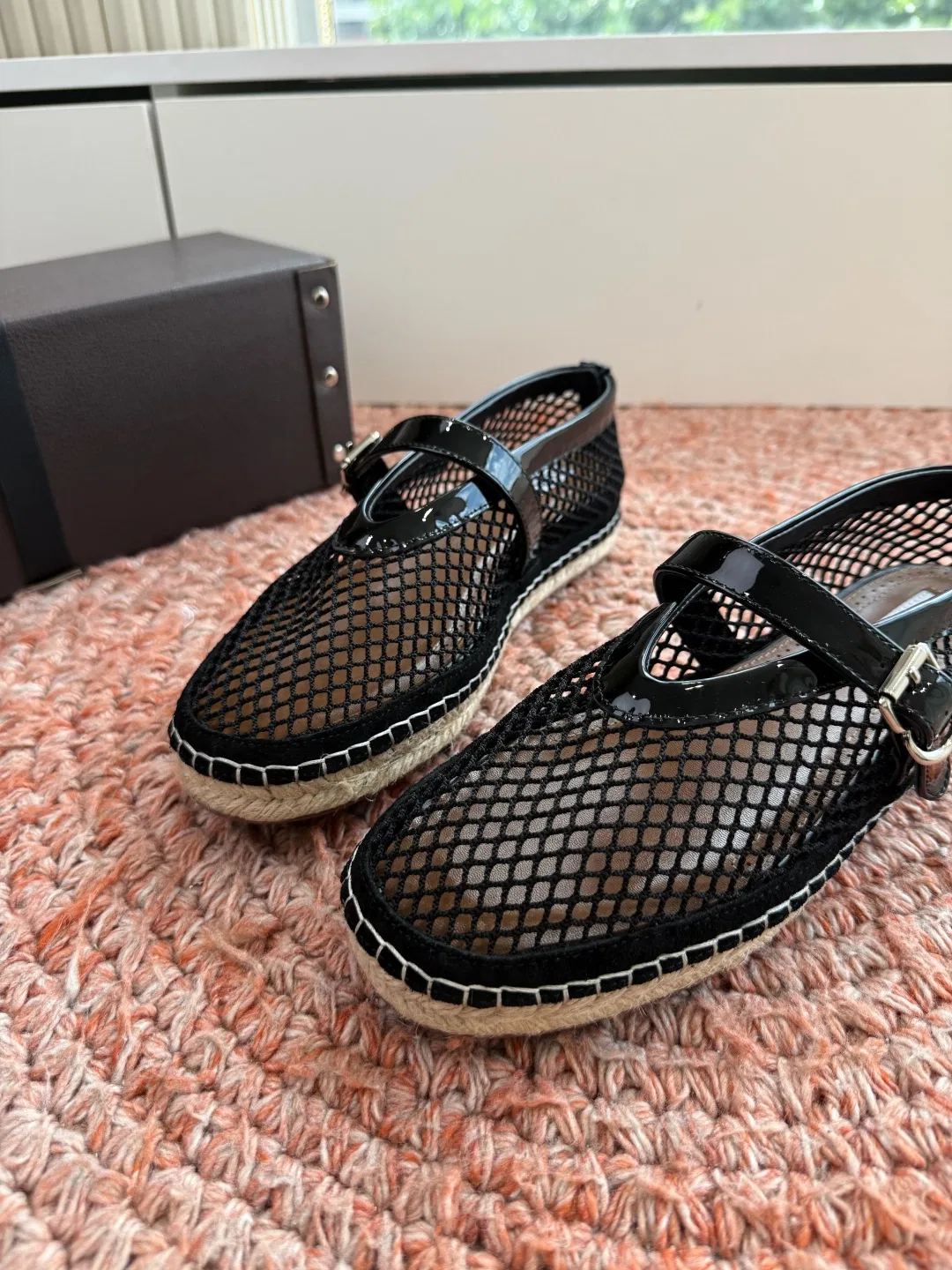 ALAIA 27FW WAUSUNH 014 플랫슈즈 44