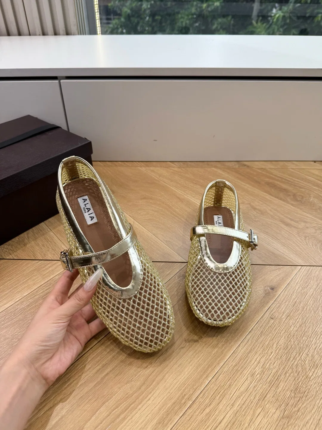 ALAIA 27FW WAUSUNH 018 플랫슈즈 12
