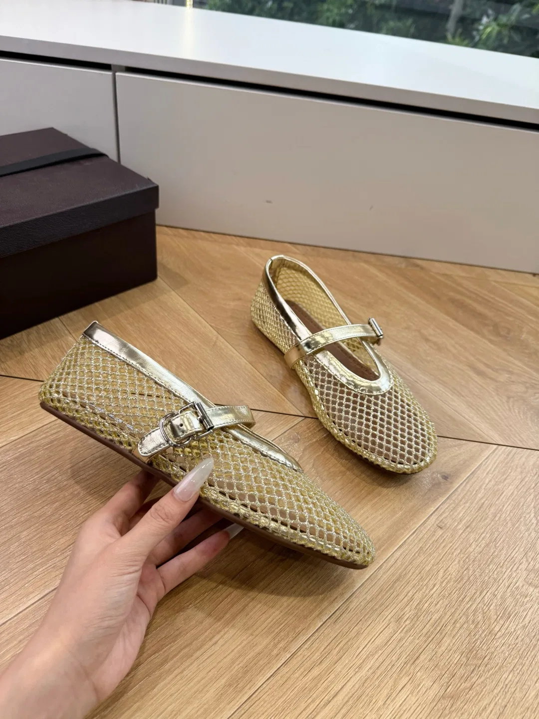 ALAIA 27FW WAUSUNH 018 플랫슈즈 13