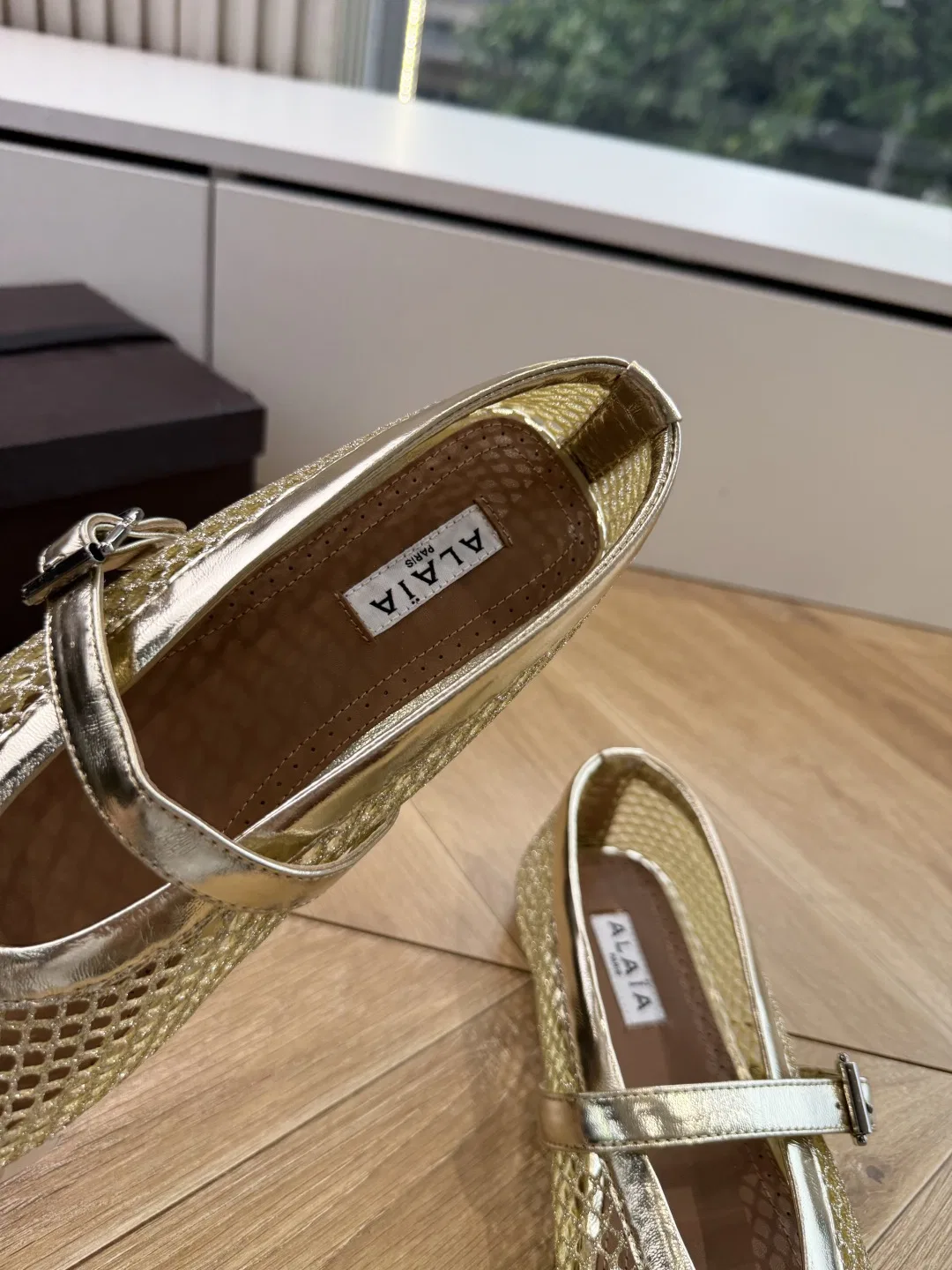 ALAIA 27FW WAUSUNH 018 플랫슈즈 15