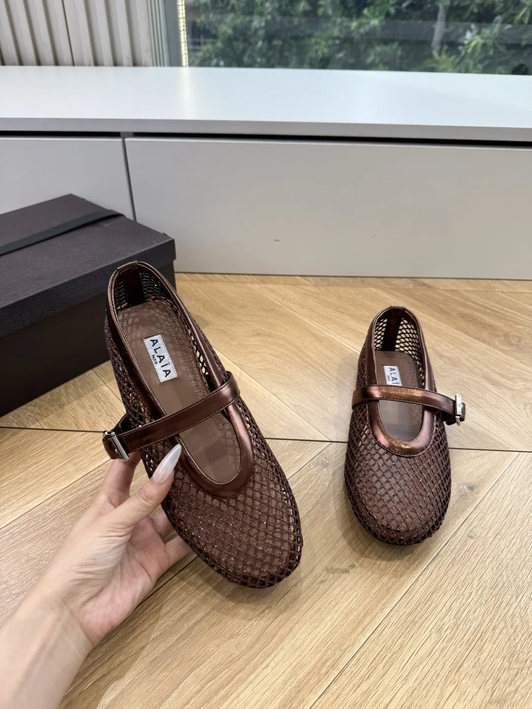 ALAIA 27FW WAUSUNH 018 플랫슈즈 21
