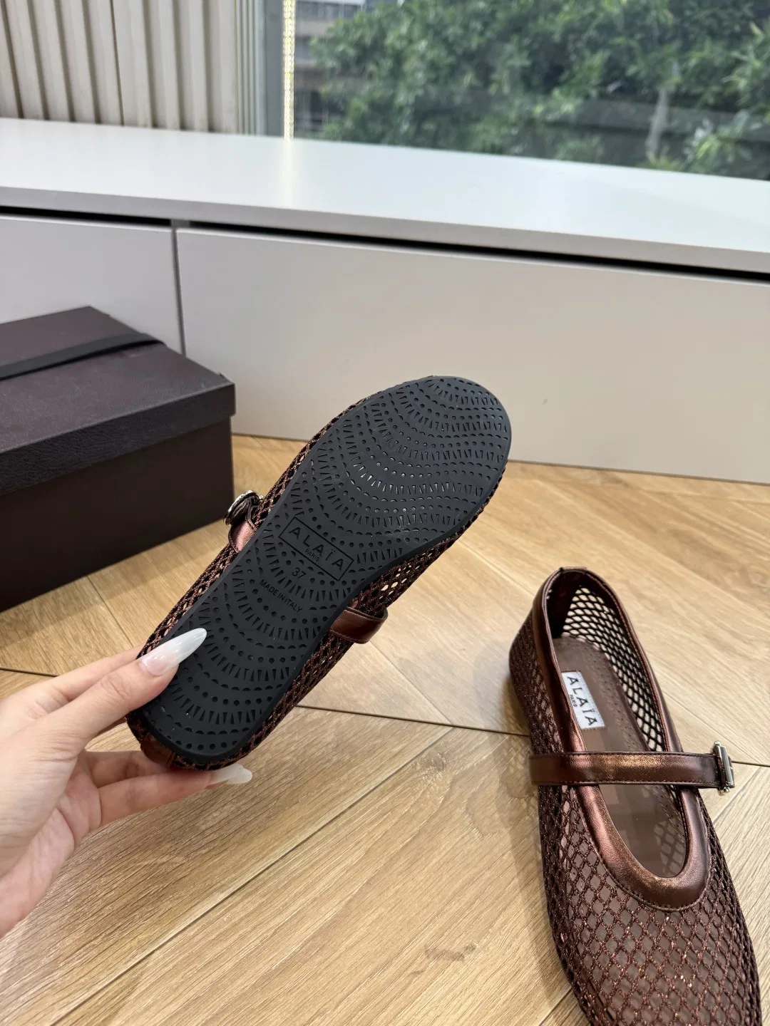 ALAIA 27FW WAUSUNH 018 플랫슈즈 26