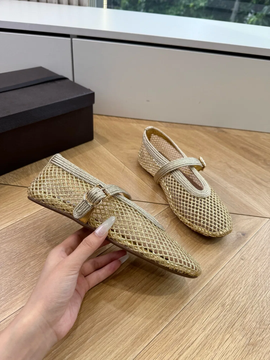 ALAIA 27FW WAUSUNH 018 플랫슈즈 30