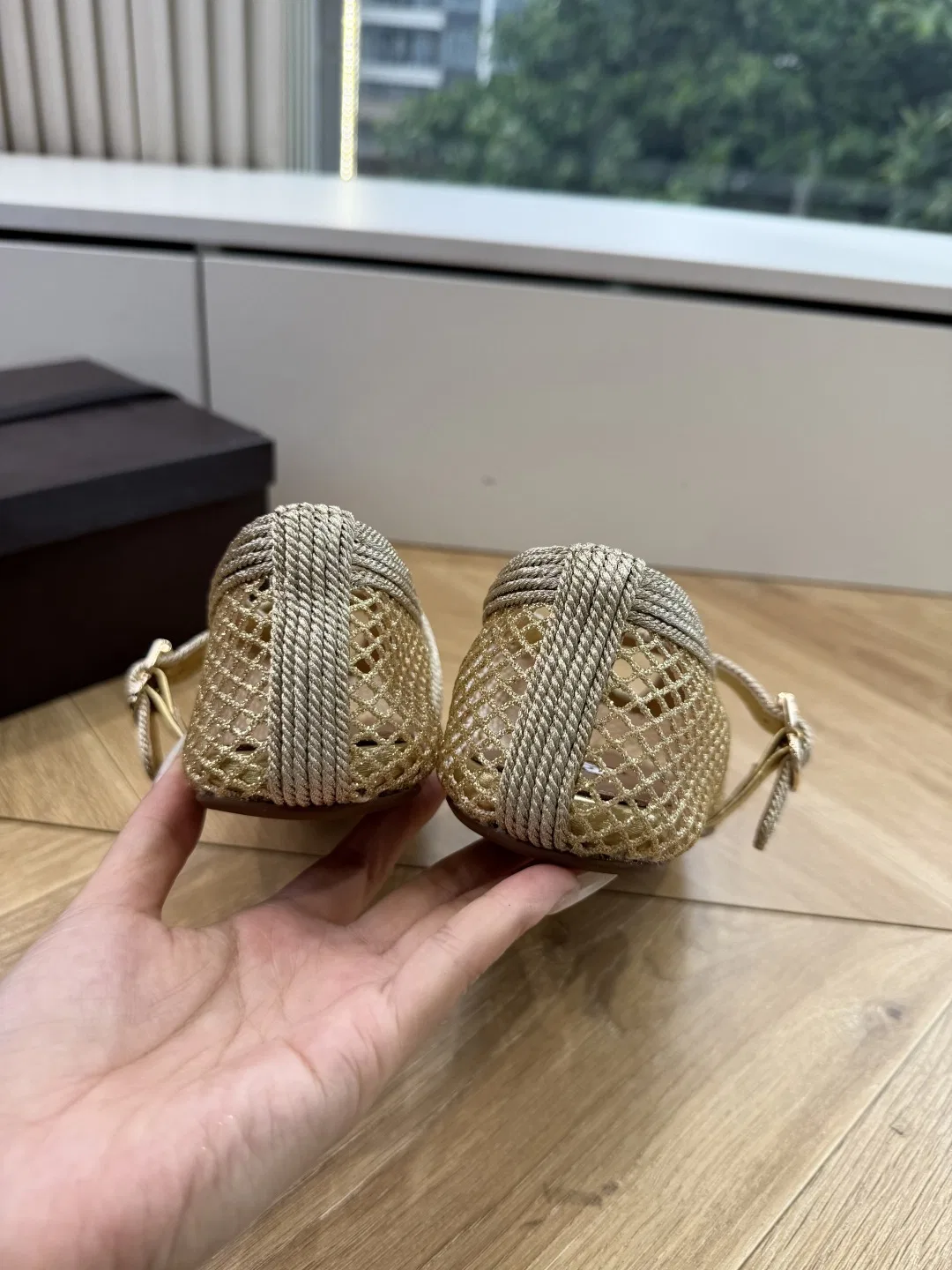 ALAIA 27FW WAUSUNH 018 플랫슈즈 34