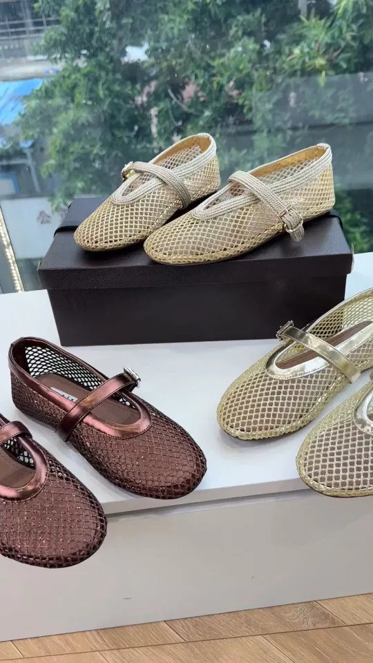 ALAIA 27FW WAUSUNH 018 플랫슈즈 36