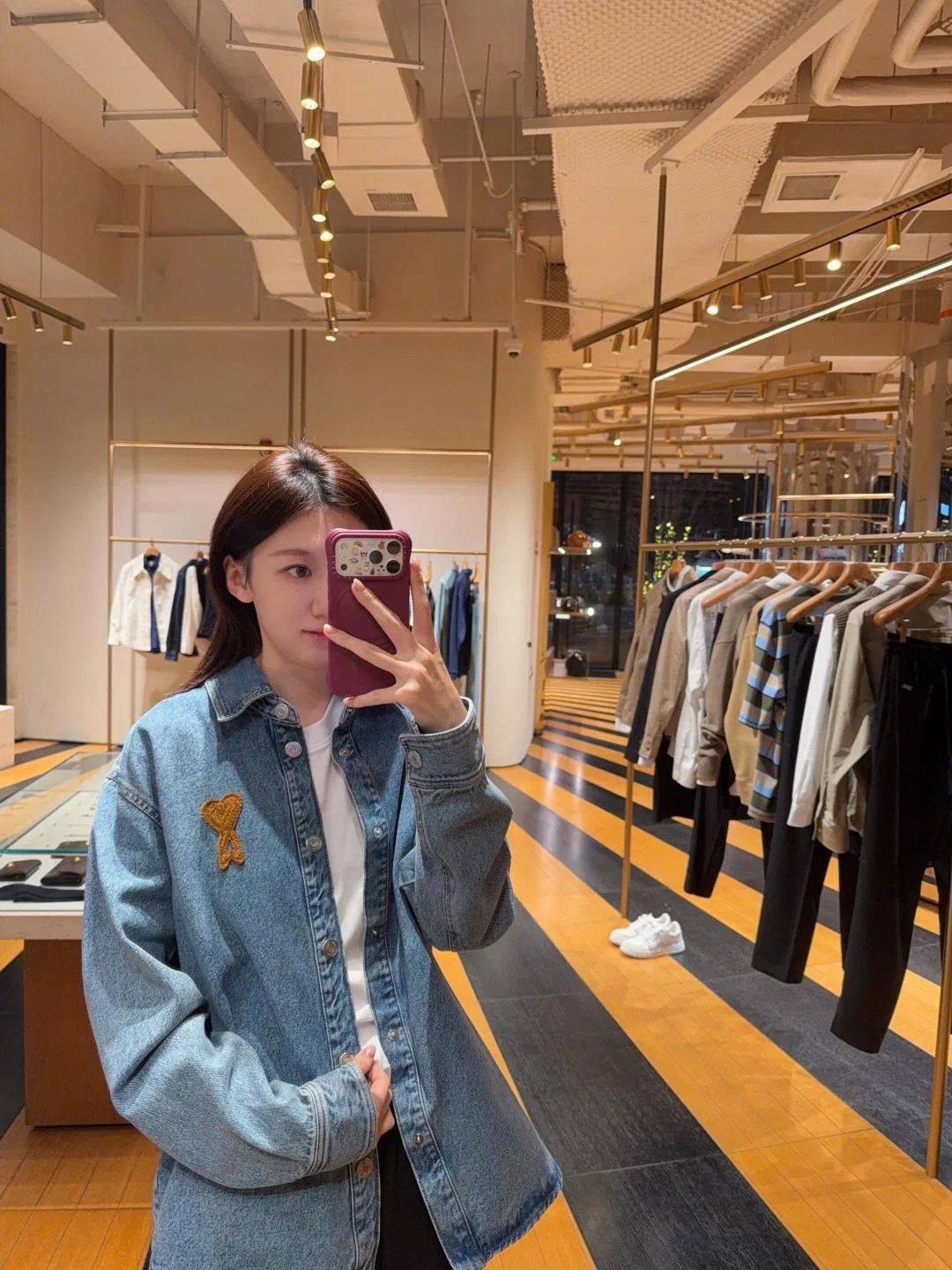 AMI 27FW HQNATRD 001 데님셔츠 26