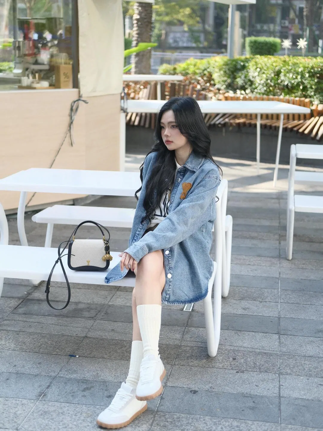 AMI 27FW HQNATRD 001 데님셔츠 27