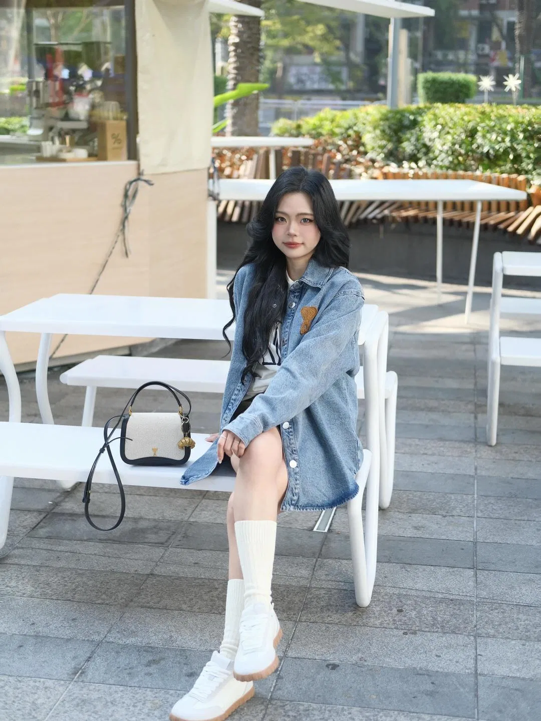 AMI 27FW HQNATRD 001 데님셔츠 28