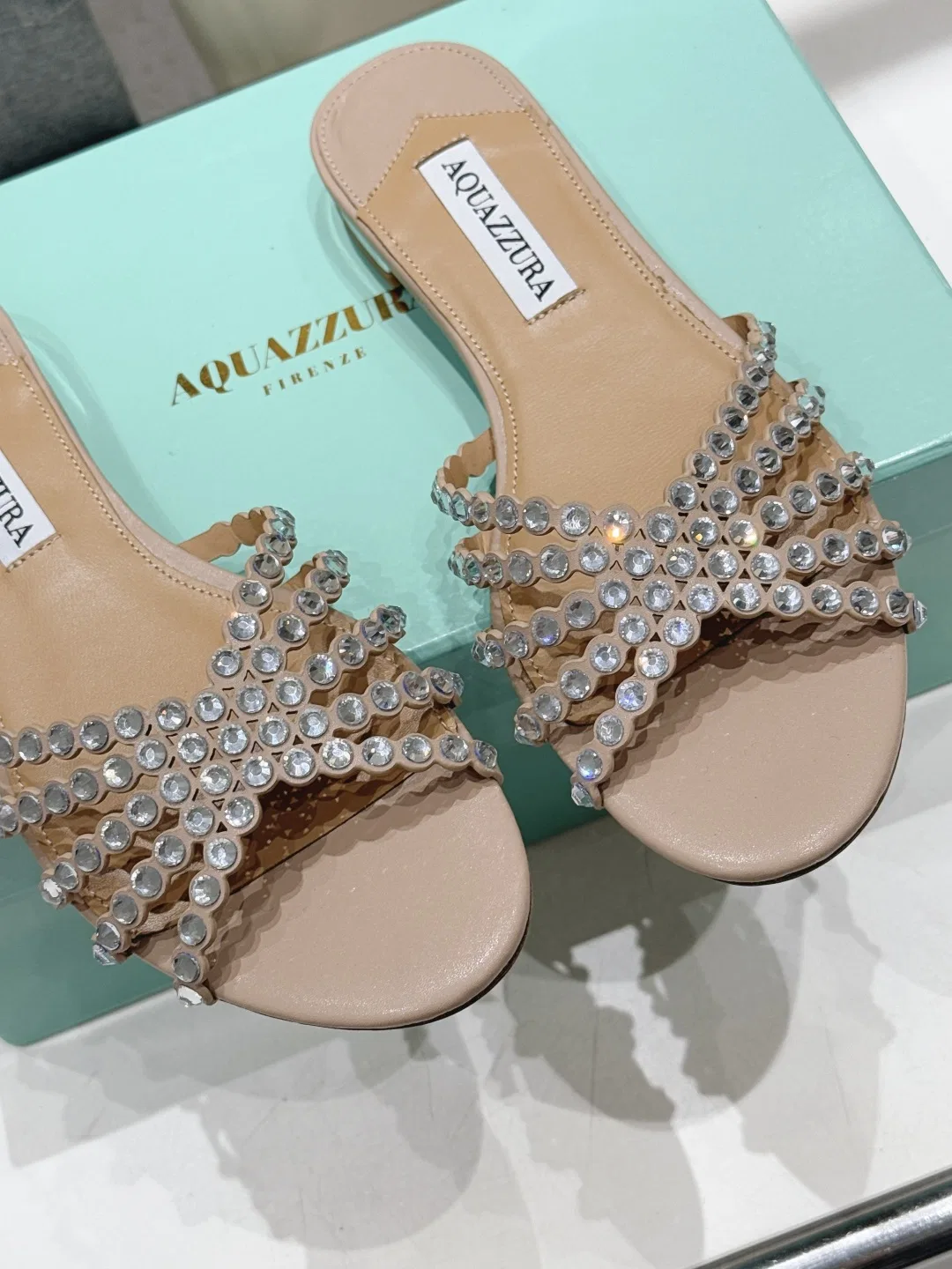 AQUA 27FW AAPAHXT 013 슬리퍼 22