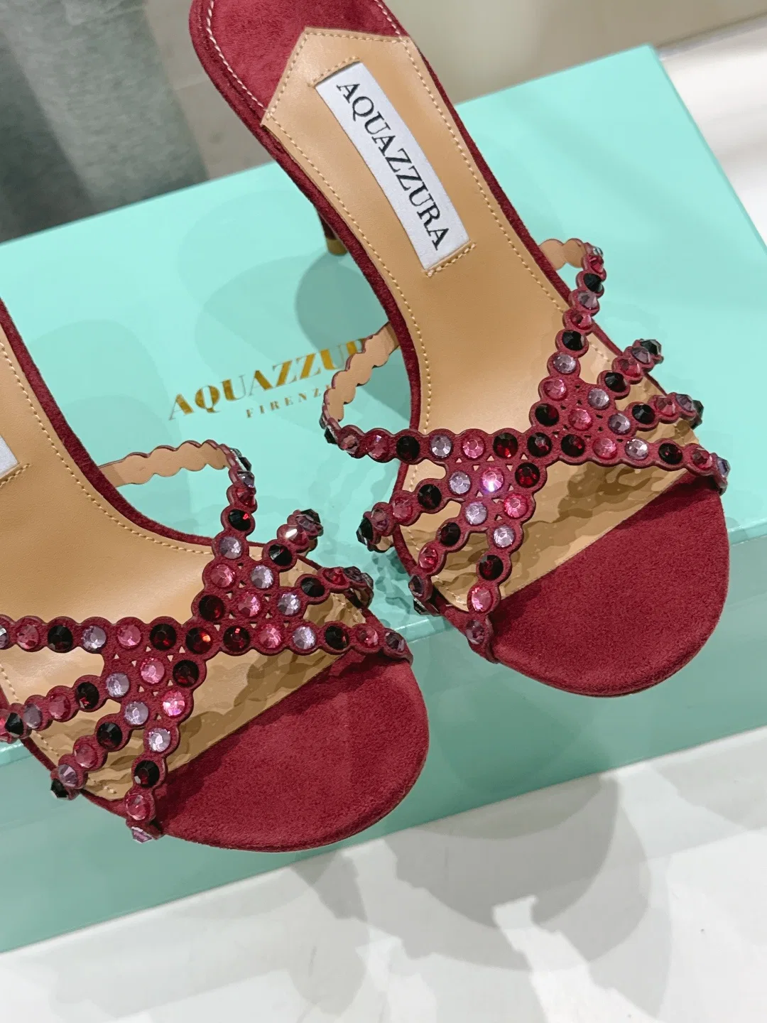 AQUA 27FW AAPAHXT 019 슬리퍼 44