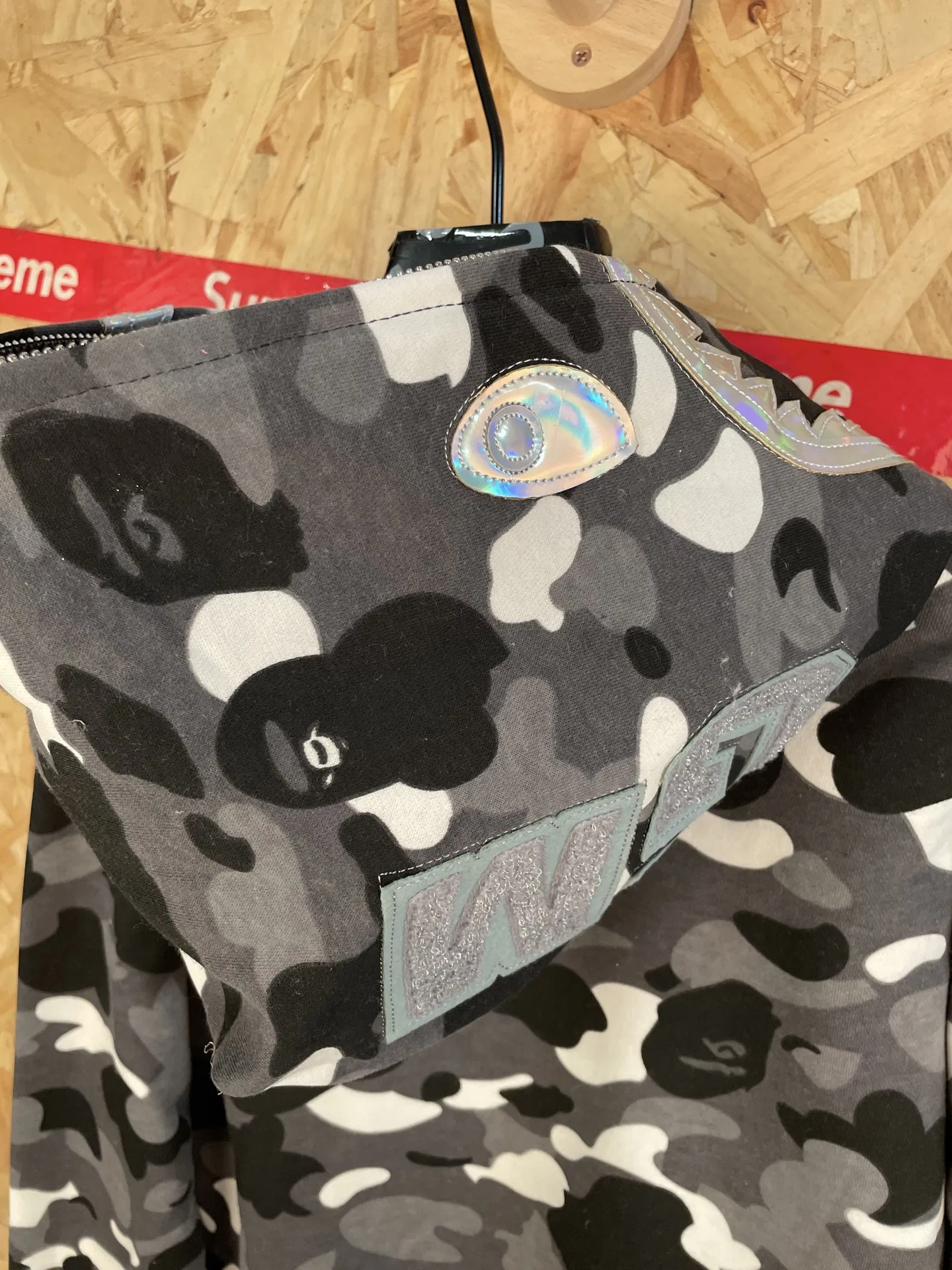 BAPE 27FW EYZUTRQ 001 집업후드 7