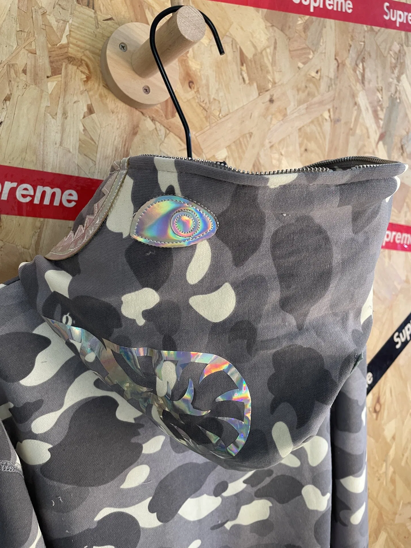 BAPE 27FW EYZUTRQ 001 집업후드 15