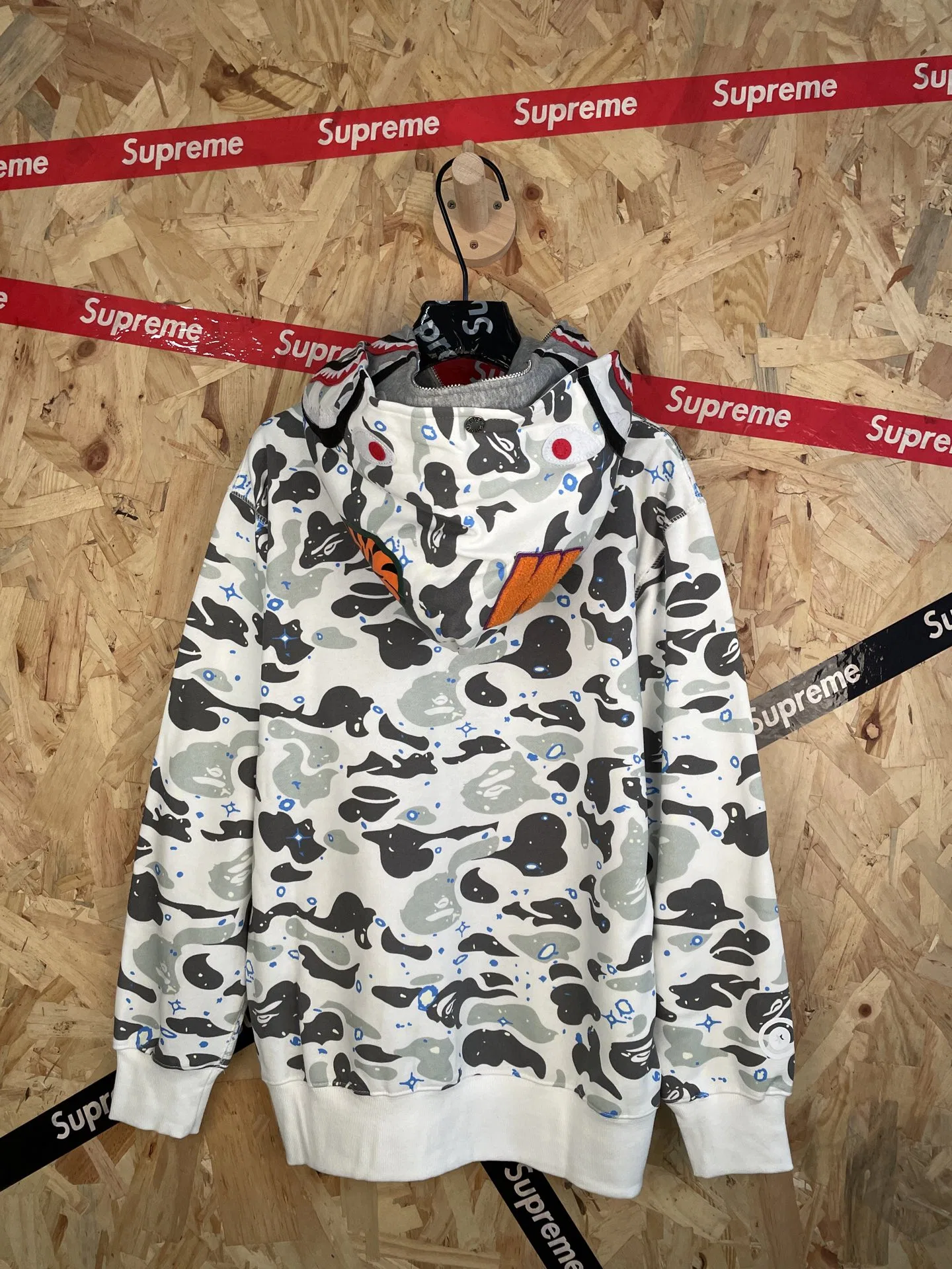 BAPE 27FW PGEXRVF 004 집업후드 11