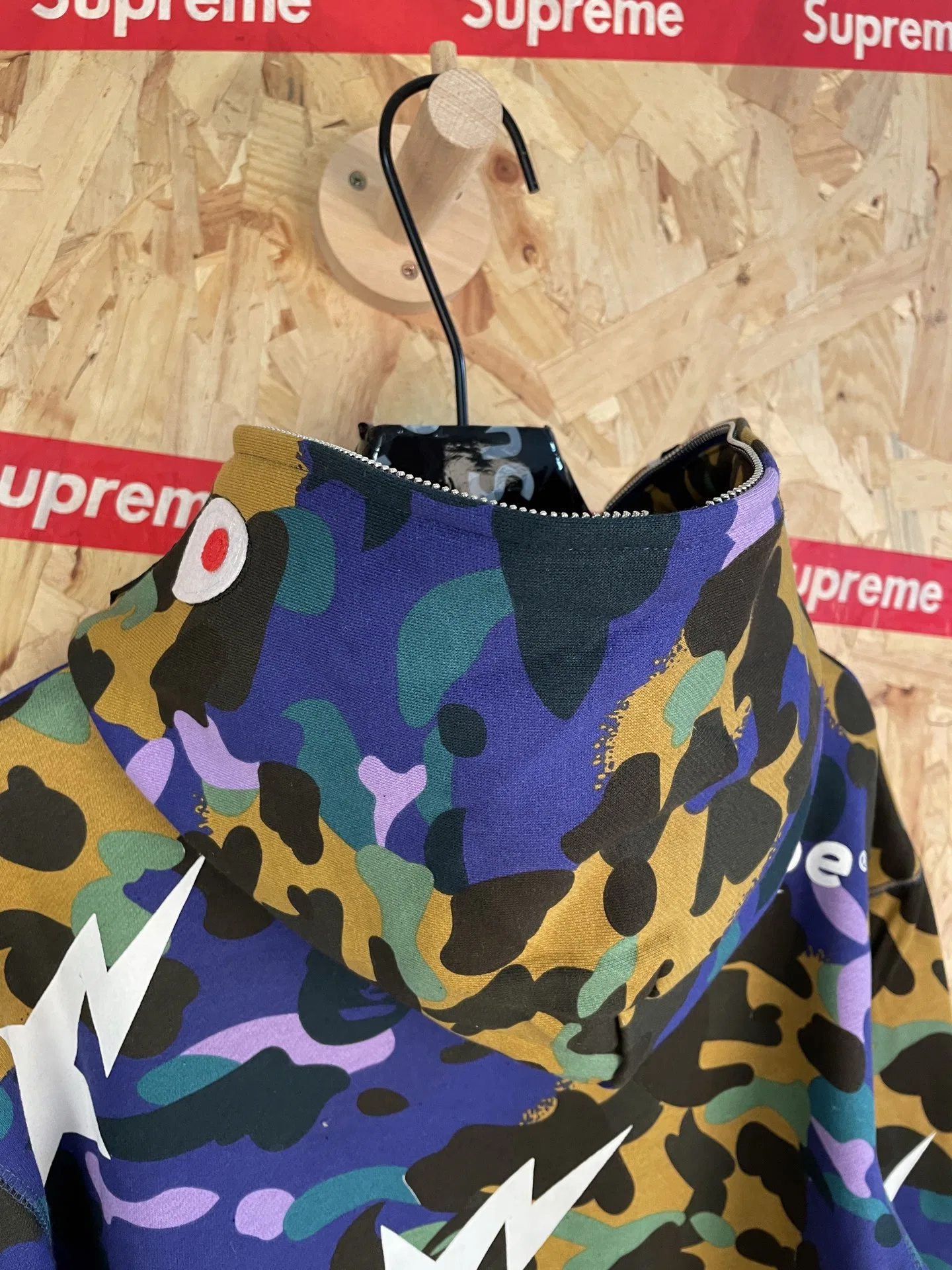 BAPE 27FW PGEXRVF 011 집업후드 9