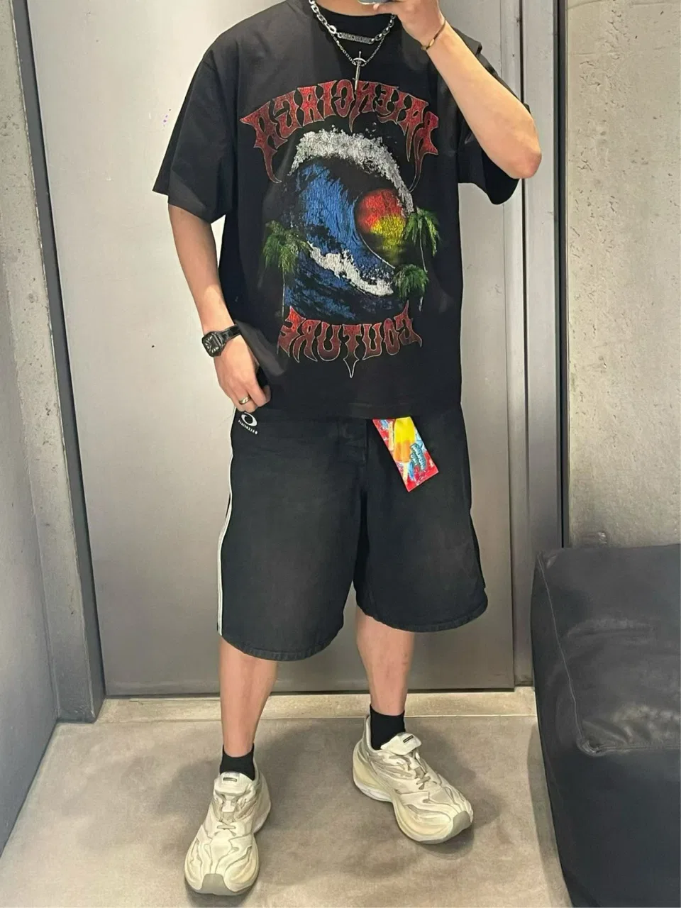 BC 27FW GPEXMTX 001 데님숏츠 8