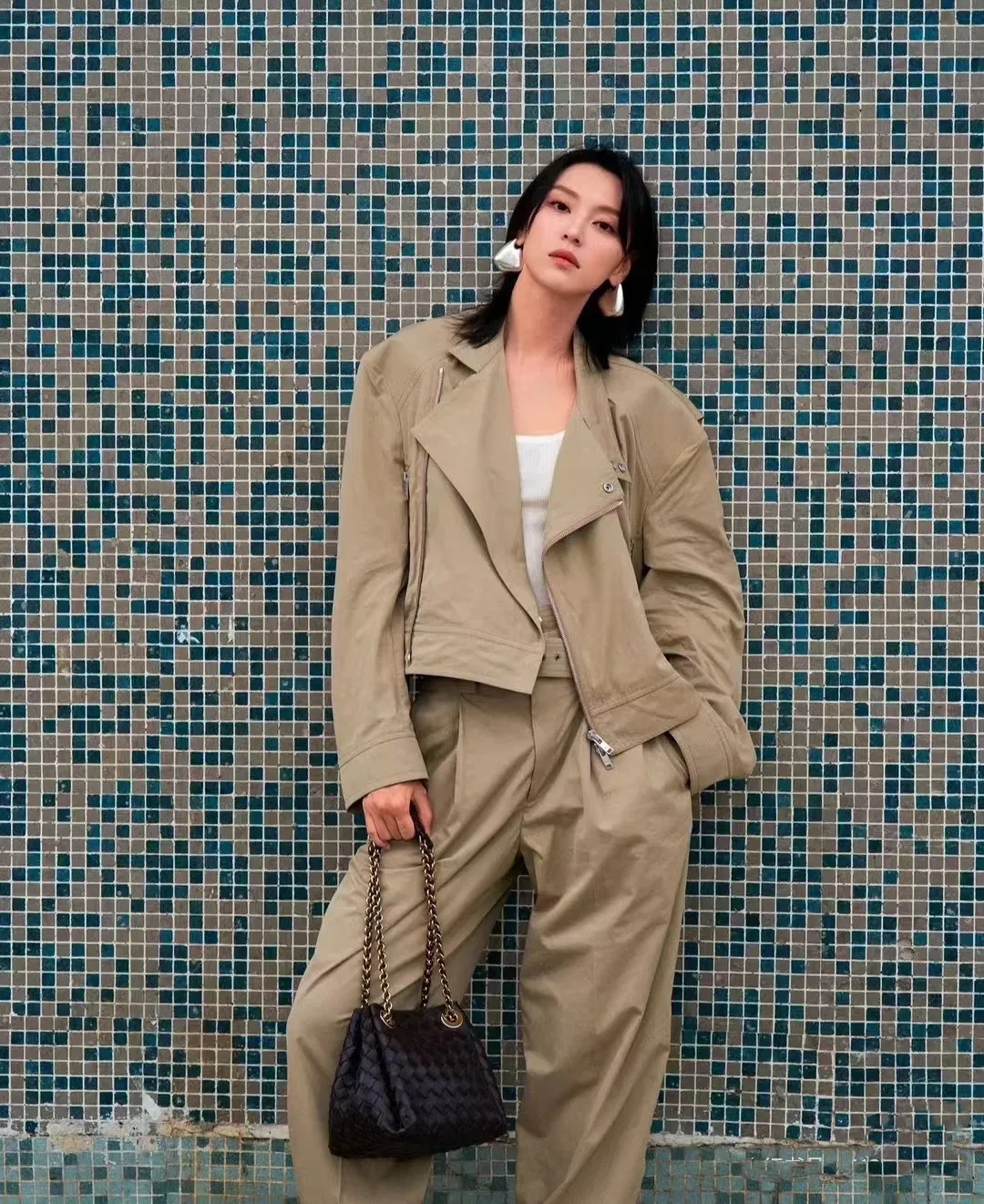 BOTTEGA 27FW NWEPAZI 024 숄더백 12