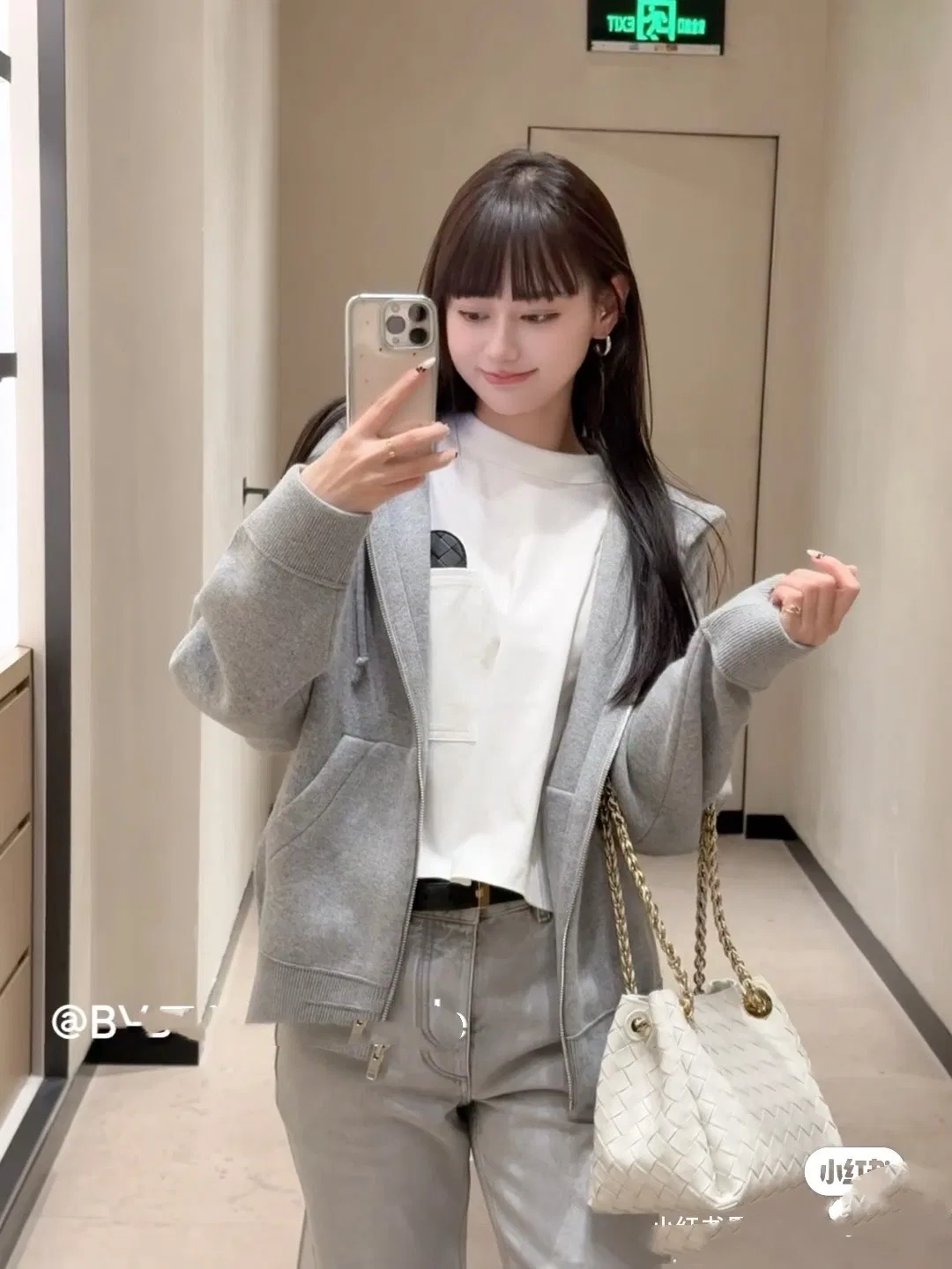 BOTTEGA 27FW NWEPAZI 024 숄더백 50