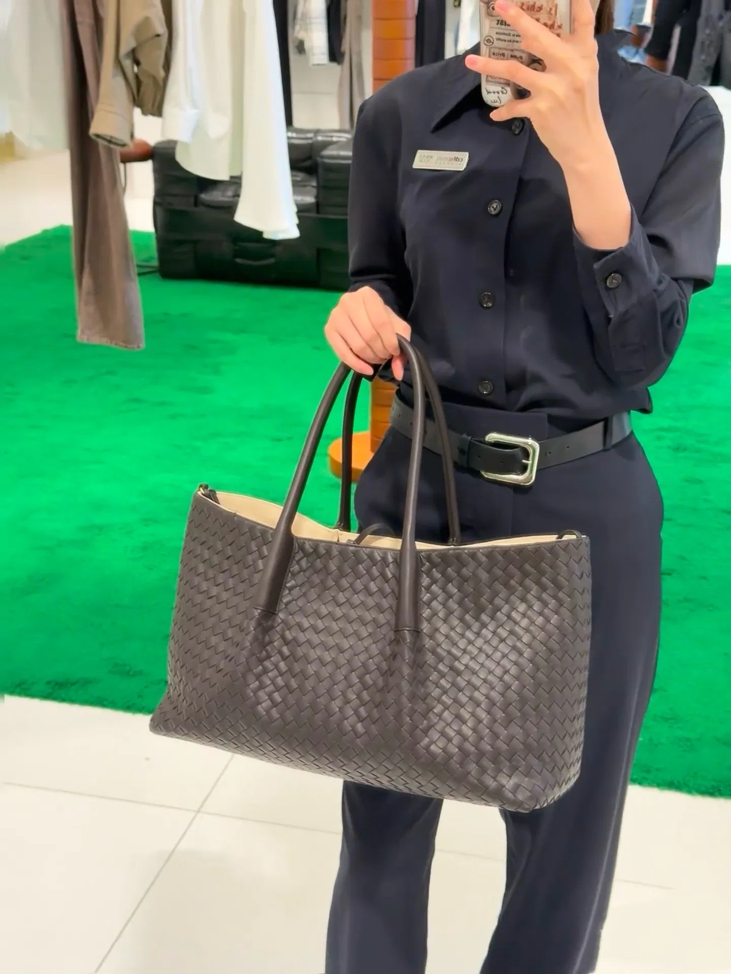 BOTTEGA 27FW NWEPAZI 030 토트백 12