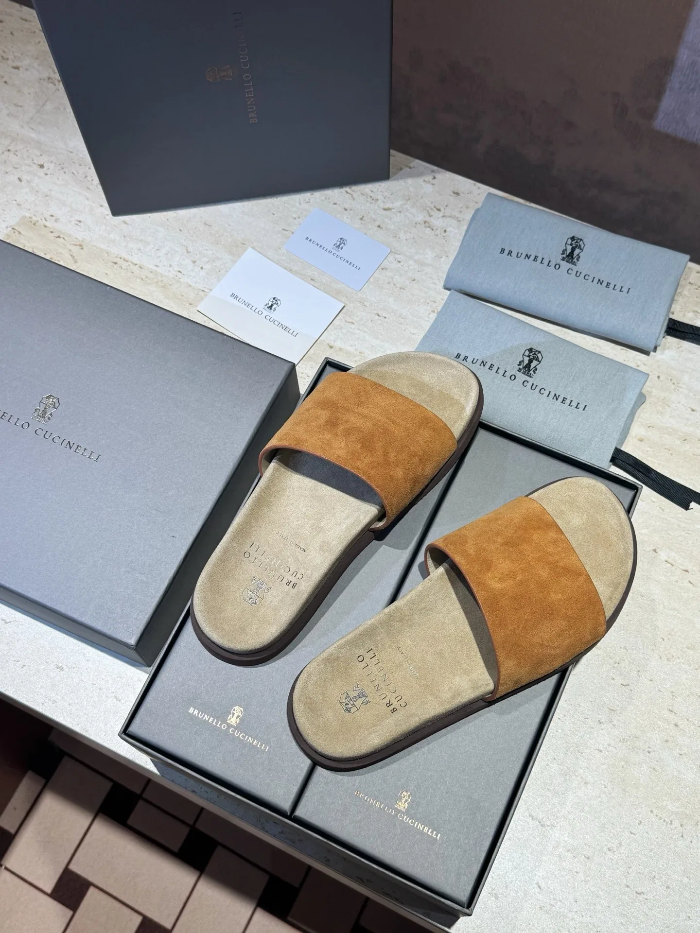 BRUNE 27FW VFQPVWO 026 슬리퍼 8