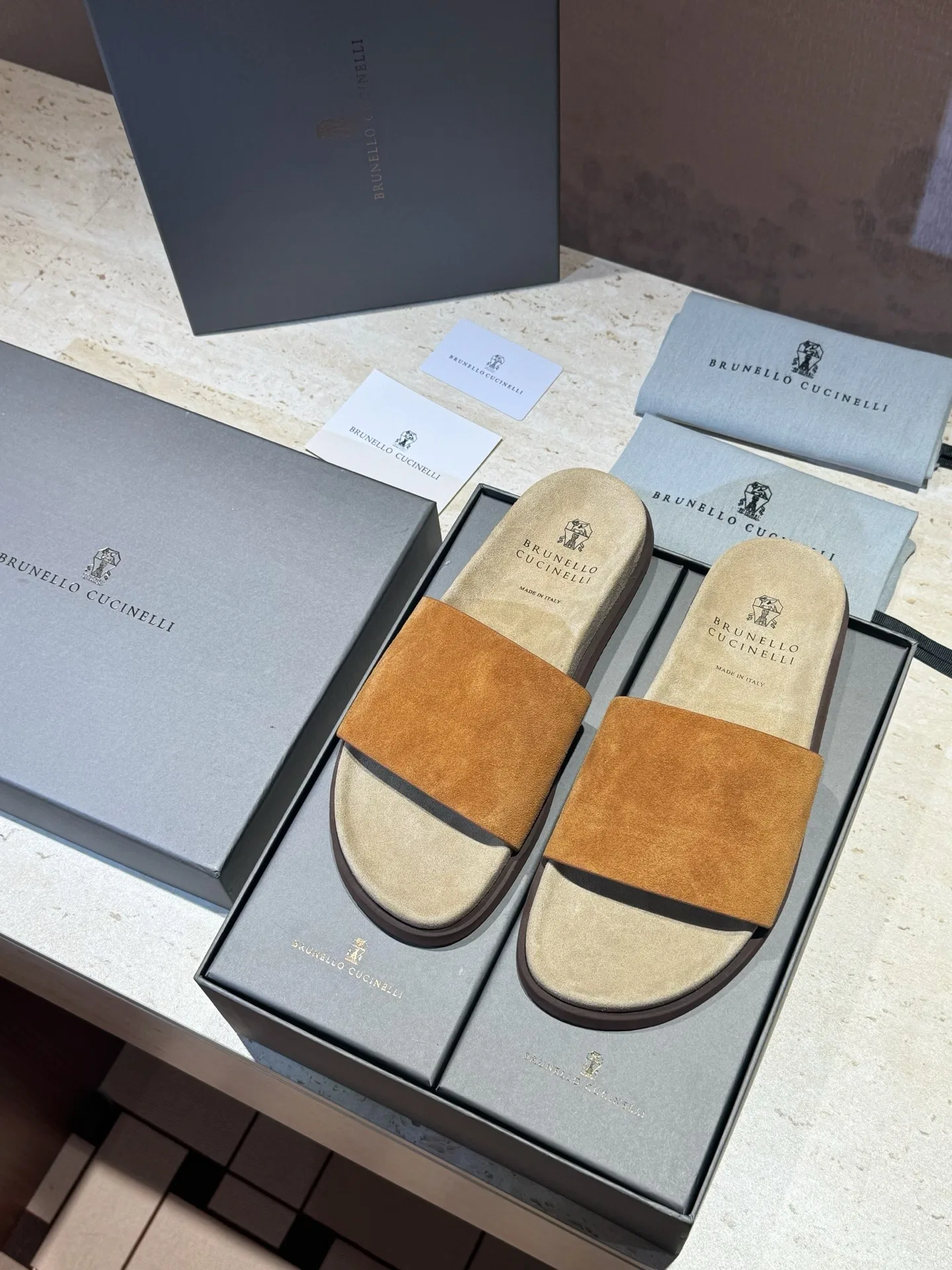 BRUNE 27FW VFQPVWO 026 슬리퍼 10