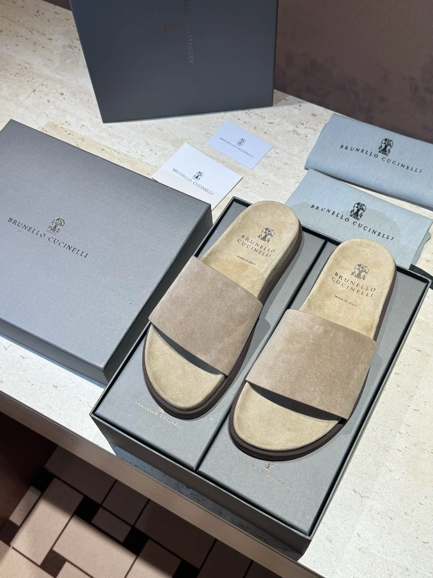 BRUNE 27FW VFQPVWO 026 슬리퍼 21
