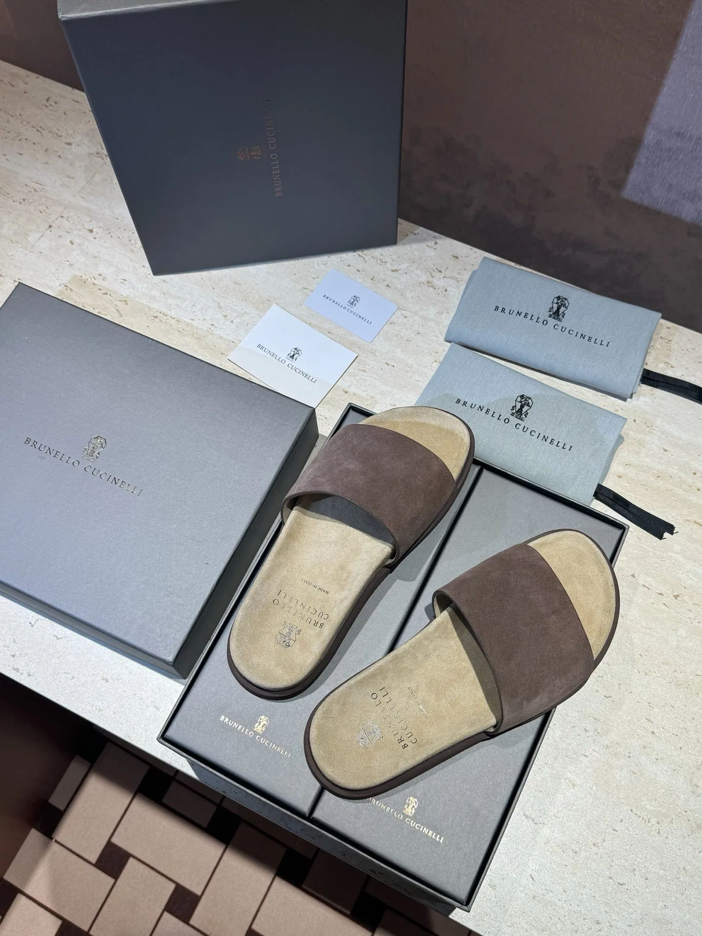 BRUNE 27FW VFQPVWO 026 슬리퍼 24